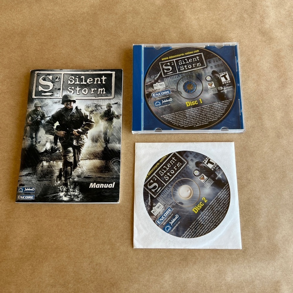 S2 Silent Storm PC Game With Manual